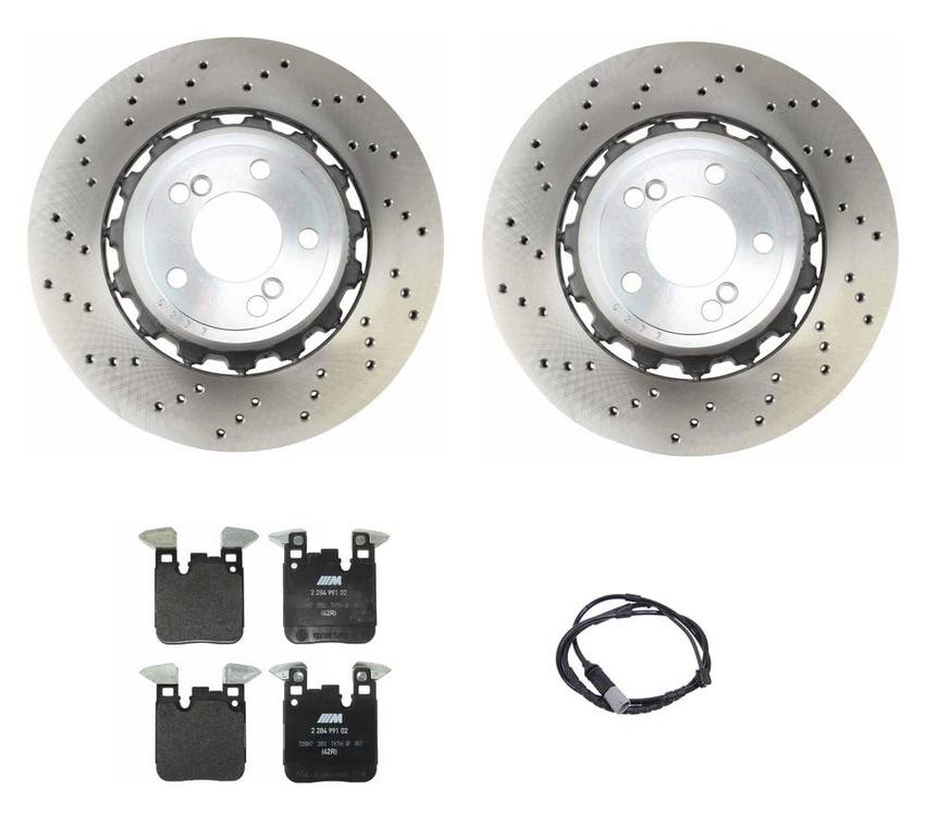 BMW Brake Kit - Pads and Rotors Rear (370mm)